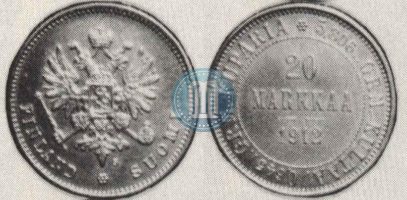 Picture 20 markkaa 1912 year S 
