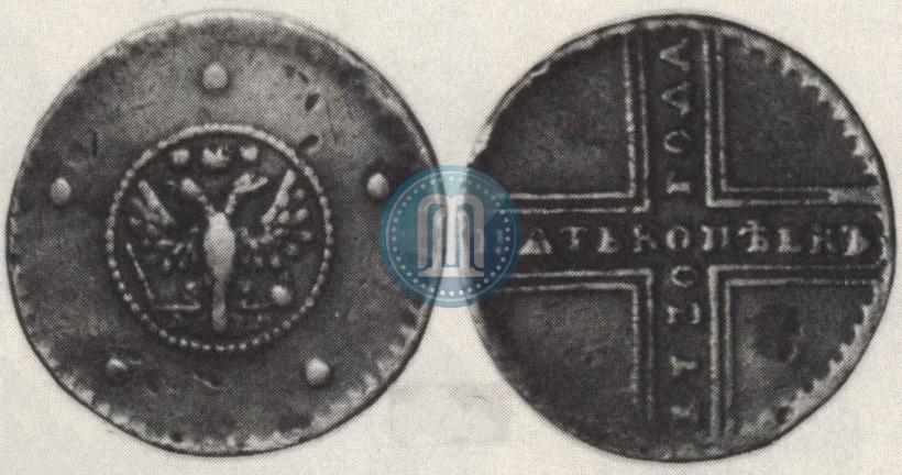 Фото 5 копеек 1730 года ДМ 