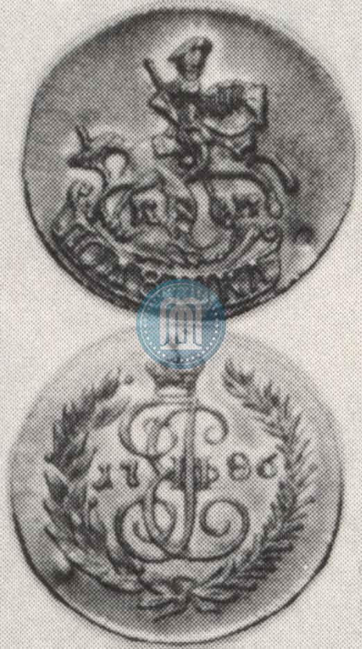 Picture Polushka 1786 year КМ 