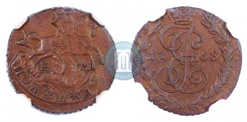Фото Полушка 1768 года ЕМ 