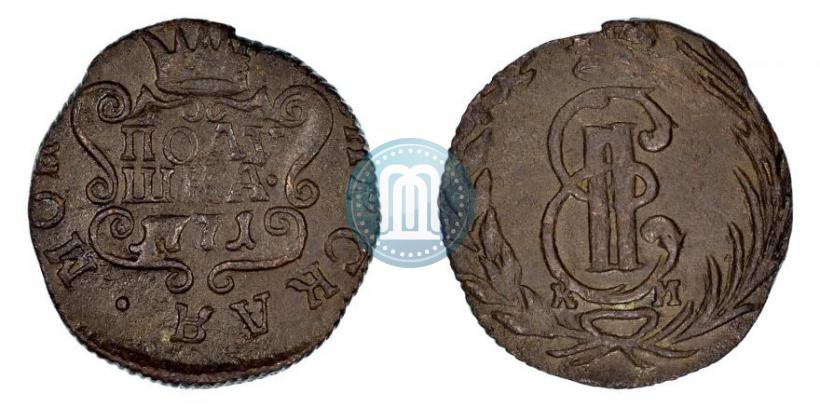 Фото Полушка 1771 года КМ 