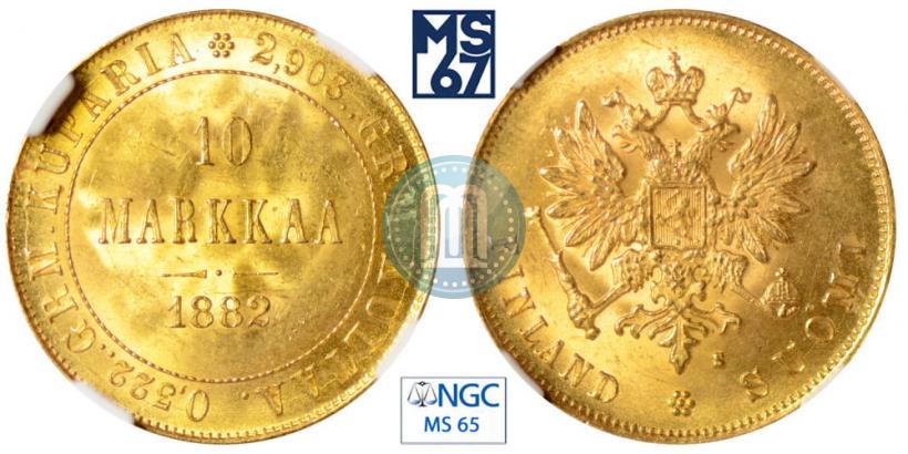 Фото 10 марок 1882 года S 