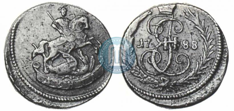 Фото Денга 1788 года  