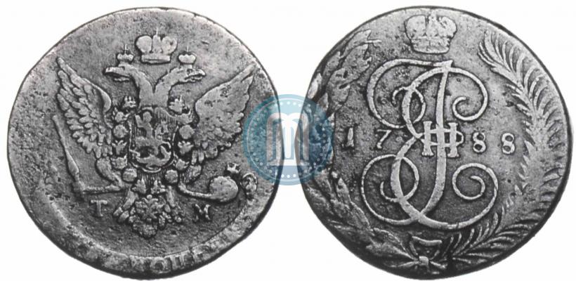 Фото 5 копеек 1788 года ТМ 