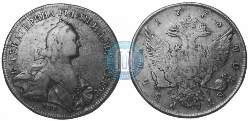 Фото 1 рубль 1773 года СПБ-ЯЧ-Т.I. 