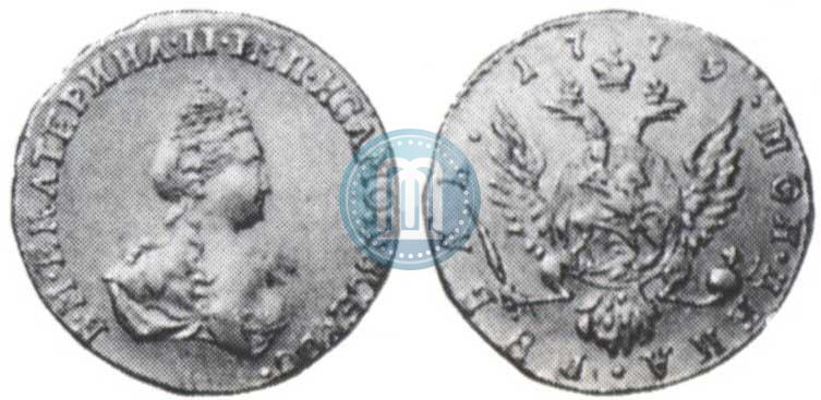 Picture 1 rouble 1779 year  