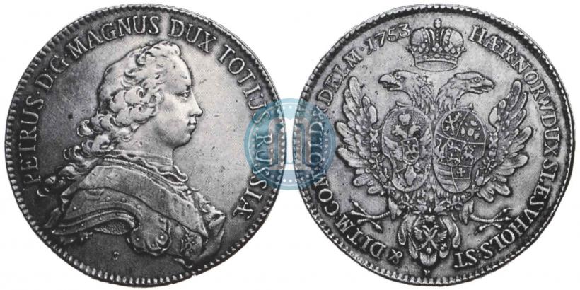 Picture Thaler 1753 year P "Albertusthaler"