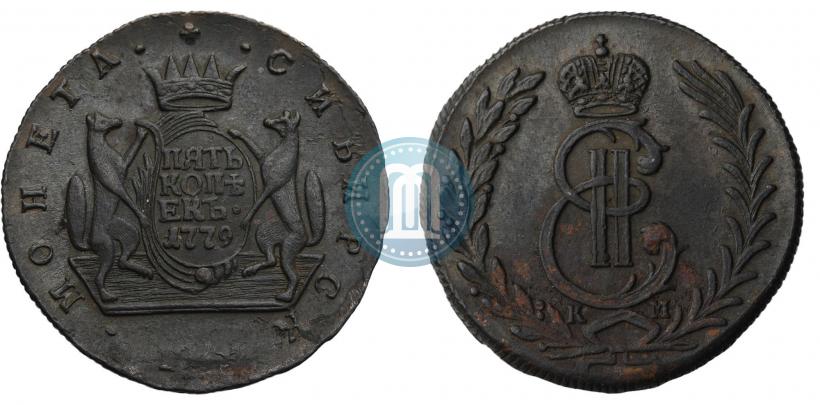 Picture 2 kopecks 1767 year КМ 