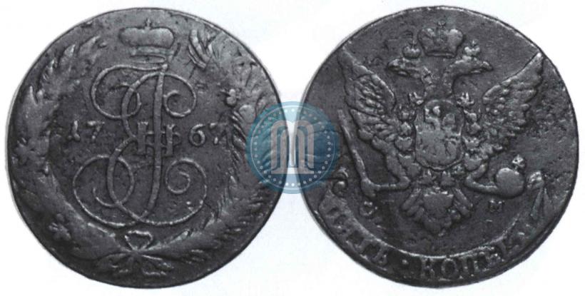 Picture 5 kopecks 1767 year СПМ 