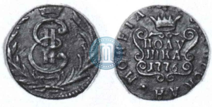Фото Полушка 1776 года КМ 