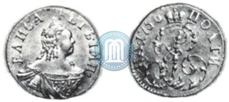 Фото Полтина 1756 года  