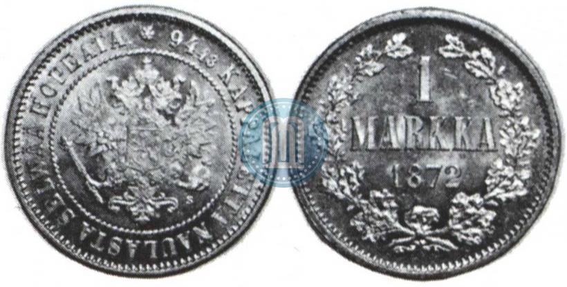 Фото 1 марка 1872 года S 