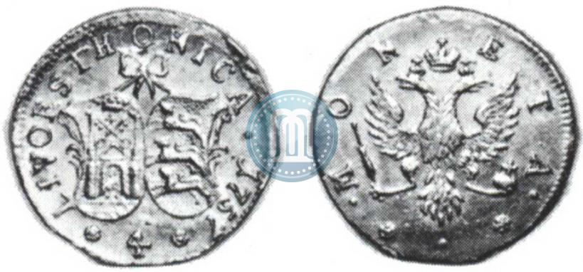 Фото 4 копейки 1757 года  "Ливонез"