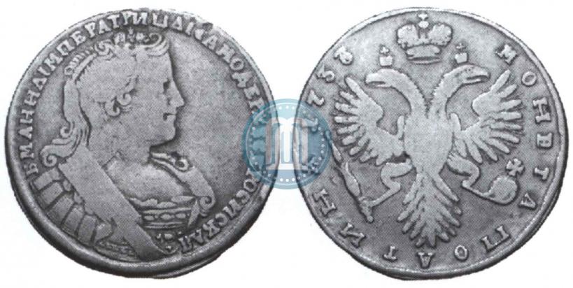 Picture Poltina 1733 year  