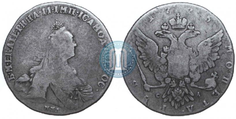 Picture 1 rouble 1775 year ММД-СА 