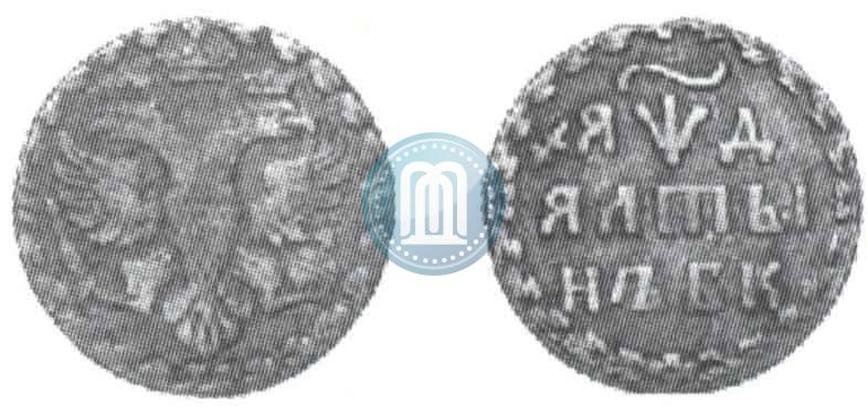 Фото Алтын 1704 года БК 