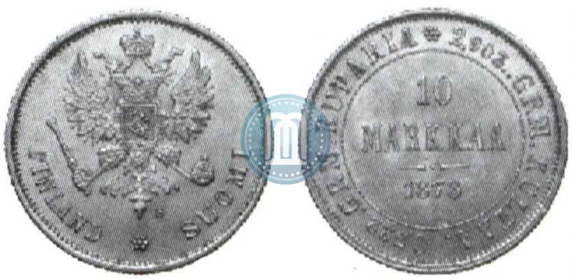 Picture 10 markkaa 1878 year S 