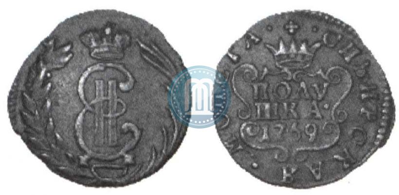 Picture Polushka 1769 year КМ 