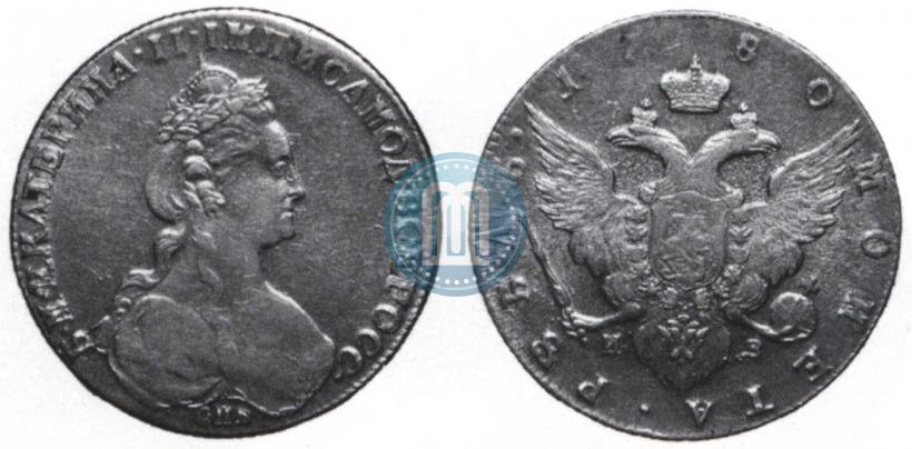Picture 1 rouble 1780 year СПБ-ИЗ 