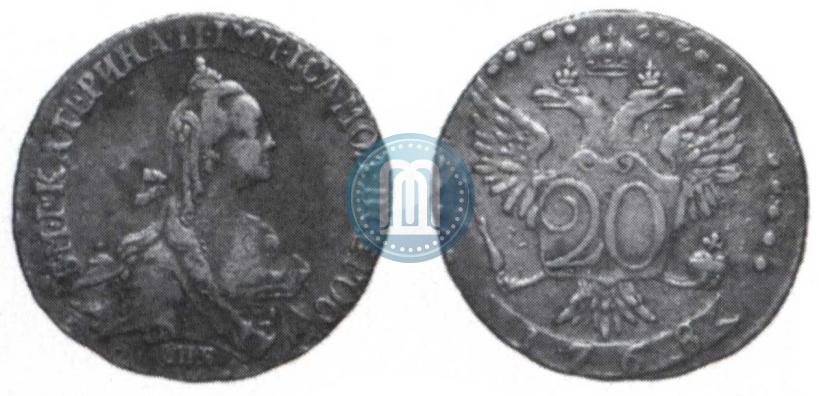 Фото 20 копеек 1768 года СПБ 
