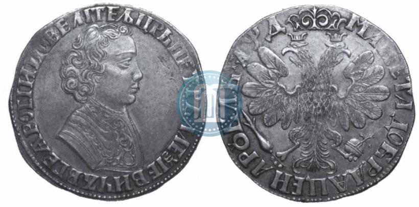 Picture 1 rouble 1704 year  