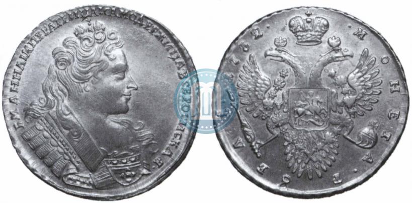 Picture 1 rouble 1732 year  