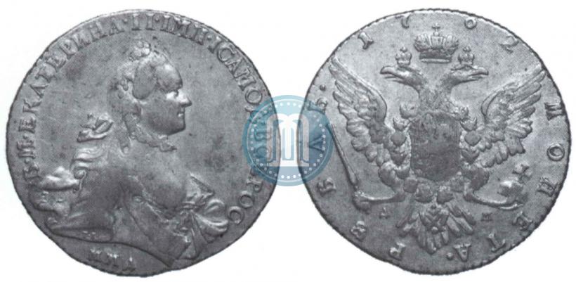 Picture 1 rouble 1762 year ММД-ДМ 