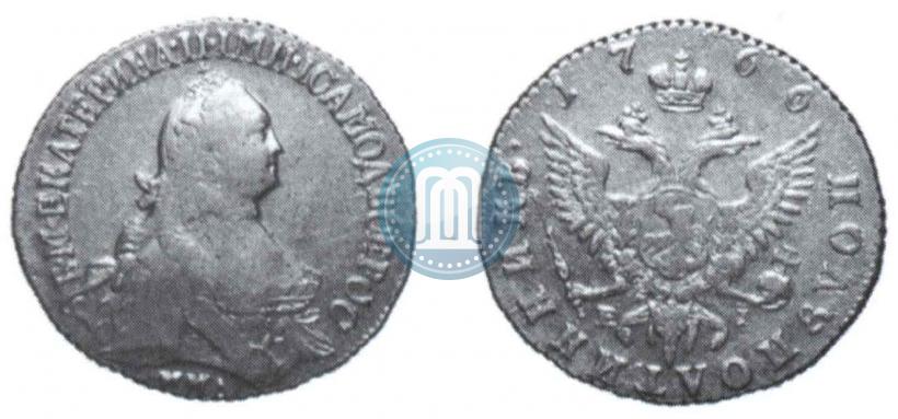 Фото Полуполтинник 1766 года ММД-EI 