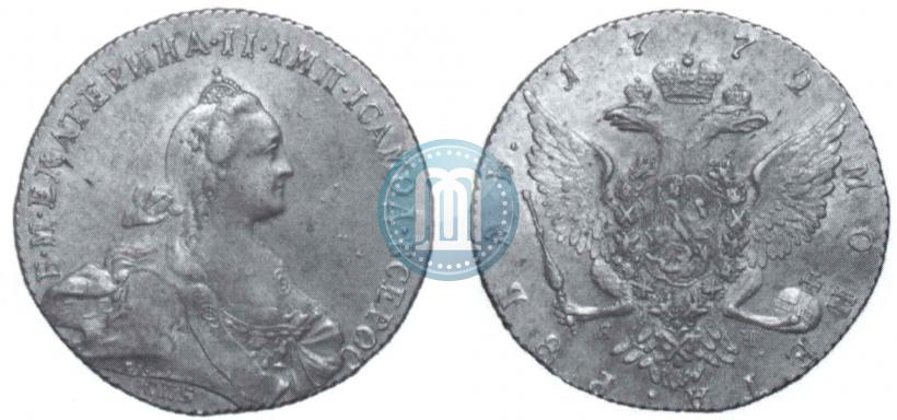 Фото 1 рубль 1772 года СПБ-ЯЧ-Т.I. 