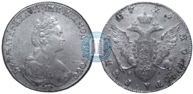 Picture 1 rouble 1779 year СПБ-ФЛ 