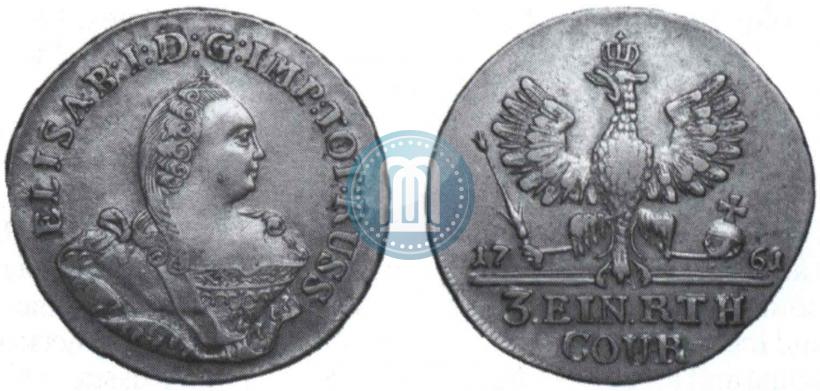 Picture 1/3 Thaler 1761 year  