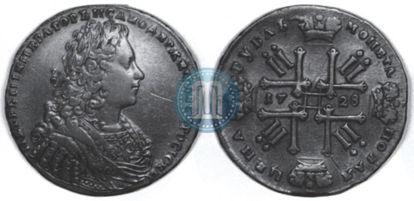 Picture 1 rouble 1728 year  "Type of 1728"