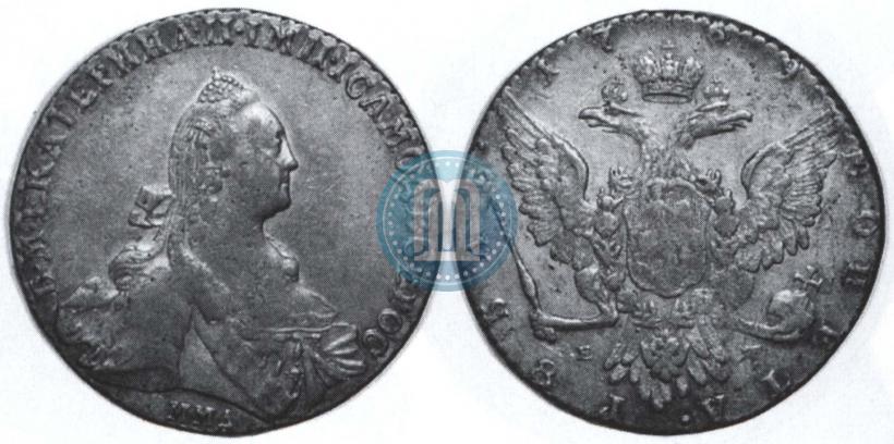 Фото 1 рубль 1769 года ММД-EI 