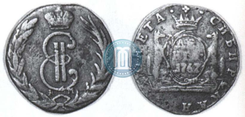Фото Денга 1767 года КМ 