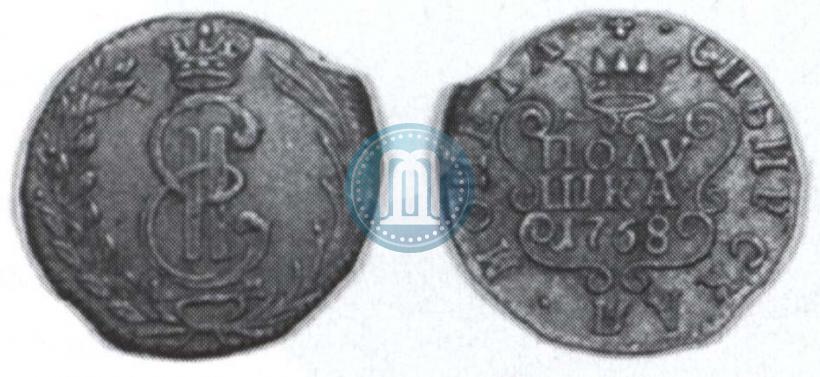 Picture Polushka 1768 year КМ 
