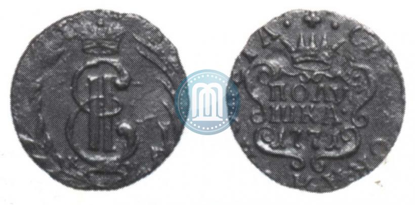 Фото Полушка 1771 года КМ 