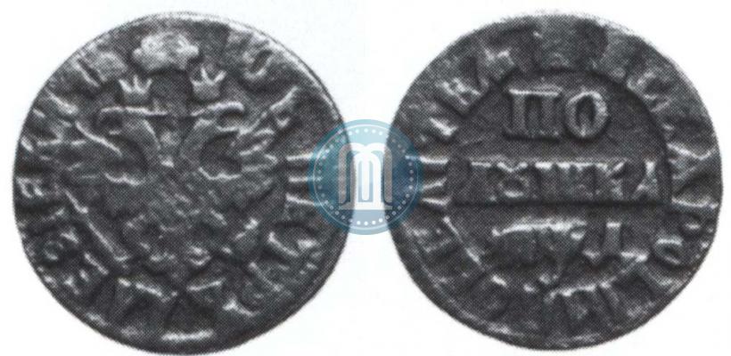 Фото Полушка 1704 года  
