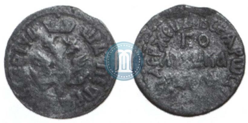 Фото Полушка 1709 года  