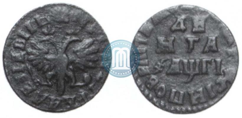 Фото Денга 1713 года  