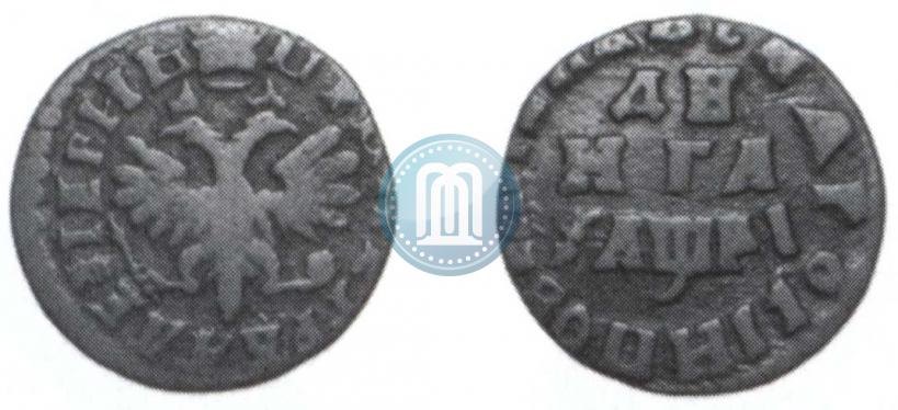Фото Денга 1714 года  