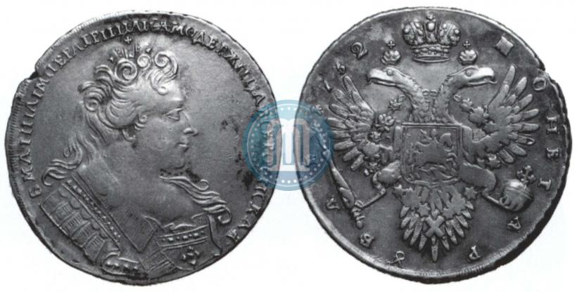 Picture 1 rouble 1732 year  
