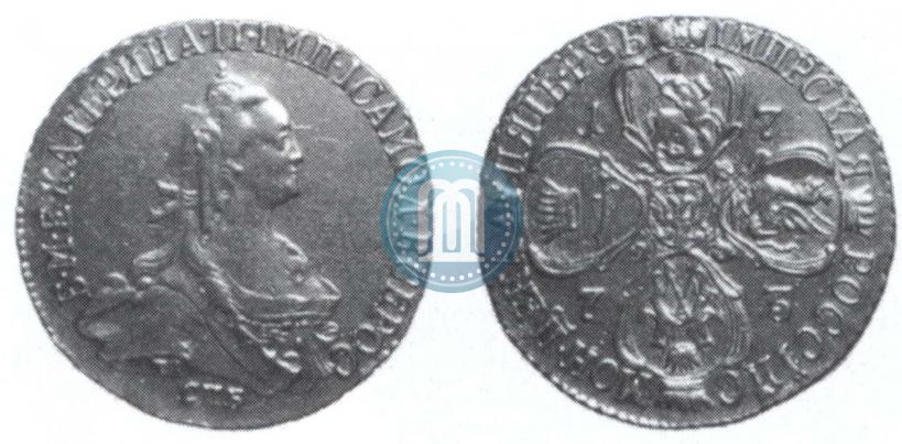 Picture 5 roubles 1773 year СПБ 