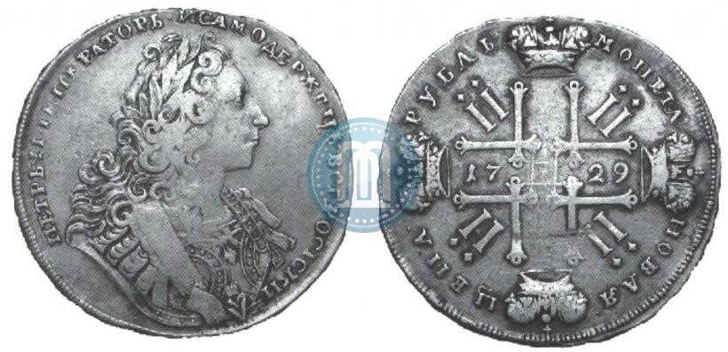 Picture 1 rouble 1729 year  "Type of 1729"