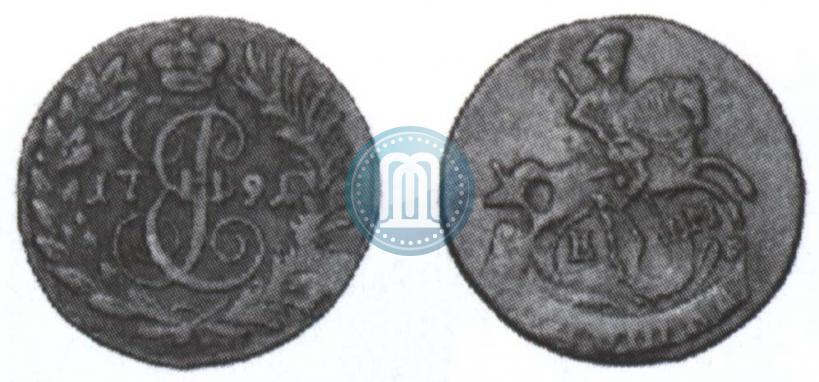 Picture Polushka 1791 year КМ 