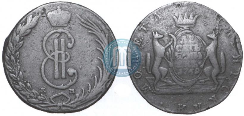 Picture 10 kopecks 1769 year КМ 
