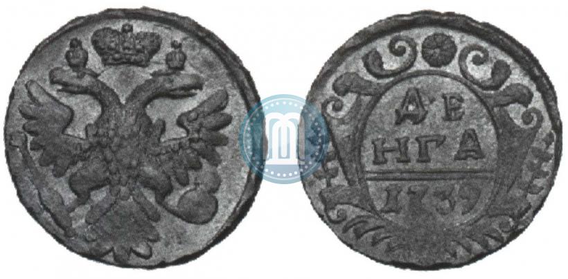 Фото Денга 1739 года  