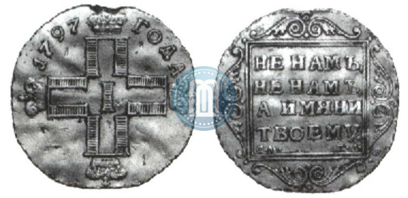 Picture 1 ducat 1797 year СМ-ГЛ 