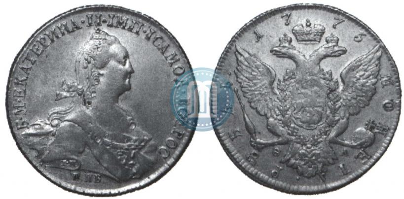 Фото 1 рубль 1773 года СПБ-ФЛ 