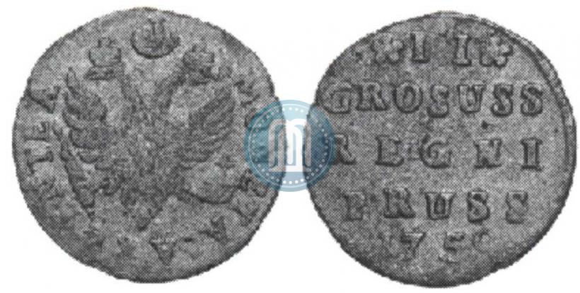 Picture 2 grosze 1759 year  