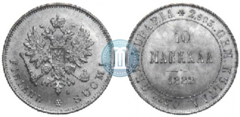 Фото 10 марок 1882 года S 